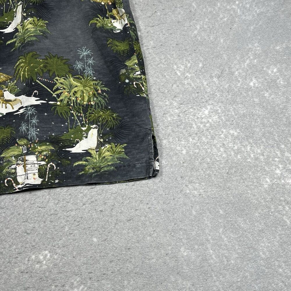 Tommy Bahama Mens XL Multicolor X Mas Hawaiian Silk Short Sleeve Limited Edition - Picture 5 of 13